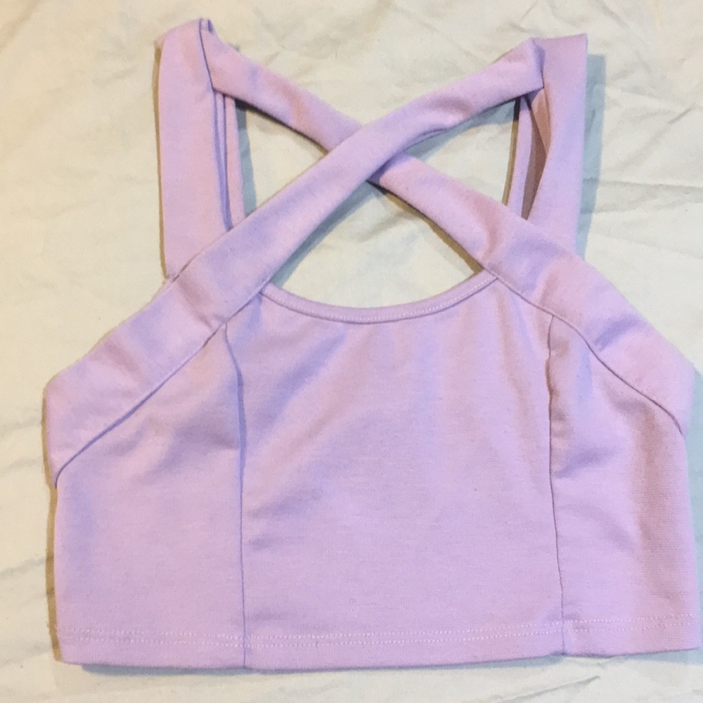 Crisscross Crop Top